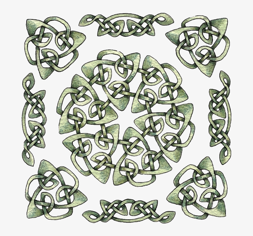Celtic Knot Square - Greeting Card, transparent png #593887