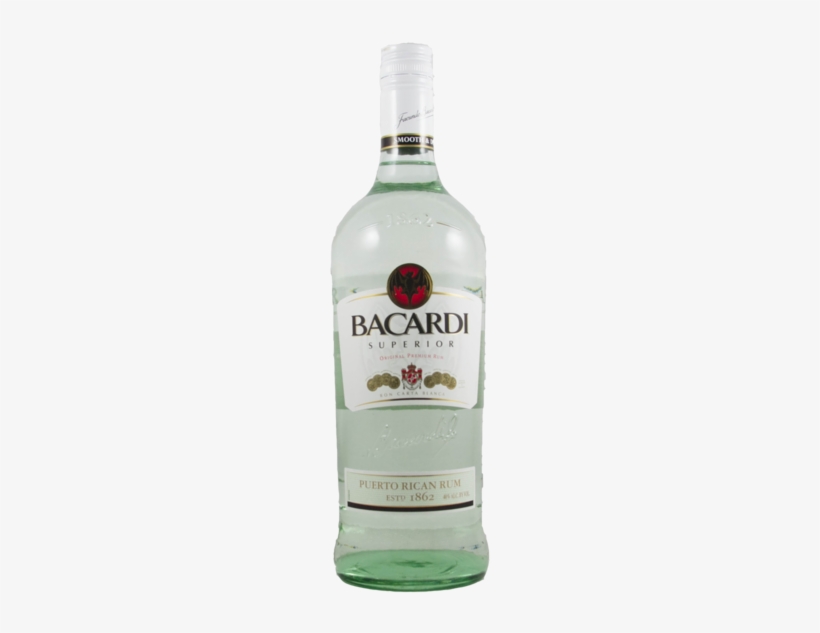 Bacardi Superior Rum 375ml - Bacardi Superior 35cl White Rum, transparent png #593958