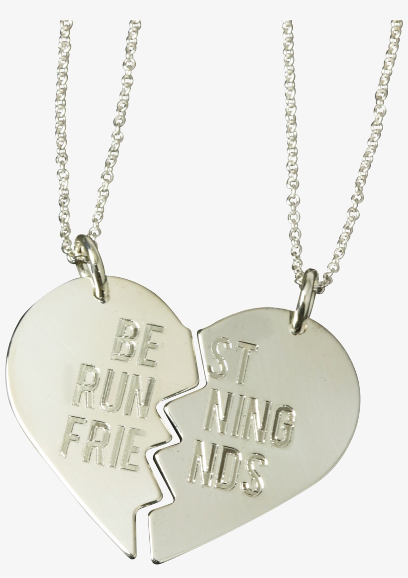 Bestfriend Drawing Bff Necklace - Design, transparent png #594012