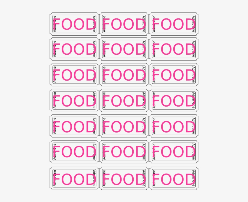 How To Set Use Admit One Ticket, transparent png #594057