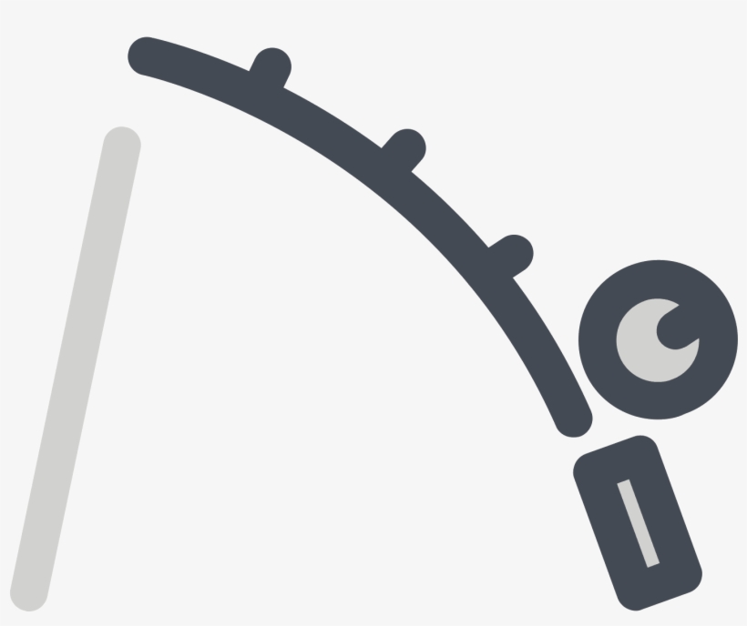 Fishing Pole Icon - Fishing Rod, transparent png #594182
