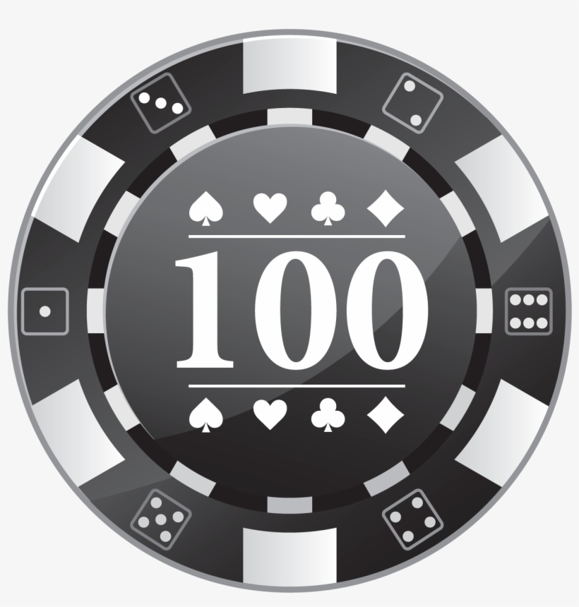 Black Chips Poker Png, transparent png #594282
