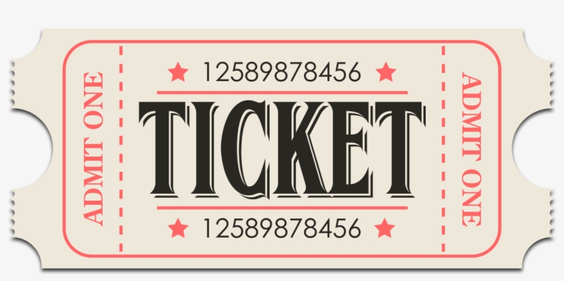 Tickets On Sale Now Click The Ticket Below To Order - Ticket Retrò, transparent png #594307