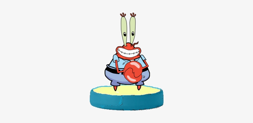 Mr Krabs Amiibo, transparent png #594400