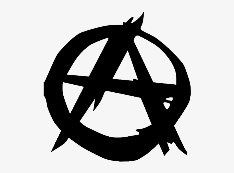 Anarchy A Is For - Anarchy Symbol Transparent Background, transparent png #594645