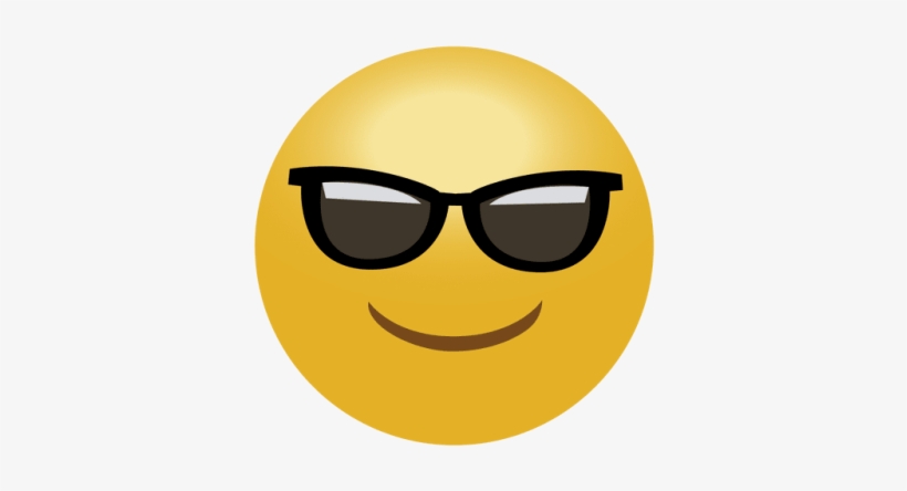 Sunglasses Emoji Cool Picture - Emoji Png, transparent png #594919