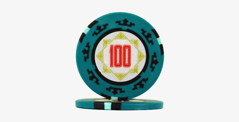 Carta Mundi 100 Poker Chips - Three Colour Crown Poker Chips - Teal 100 (roll Of, transparent png #595063