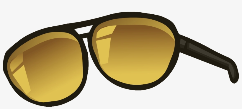 Aviator - Sunglasses - Png - Club Penguin Aviator Sunglasses, transparent png #595113