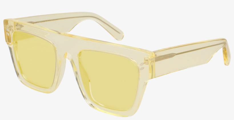 Stella Mccartney Stella Mccartney Sc0119si - Plastic, transparent png #595138