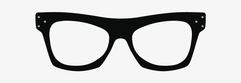 Kanye West Glasses Png - Thick Glasses Png, transparent png #595243