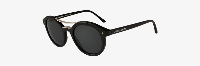 Giorgio Armani Ar8007 Matte Black Sunglasses - Giorgio Armani Sunglass For Men, transparent png #595351