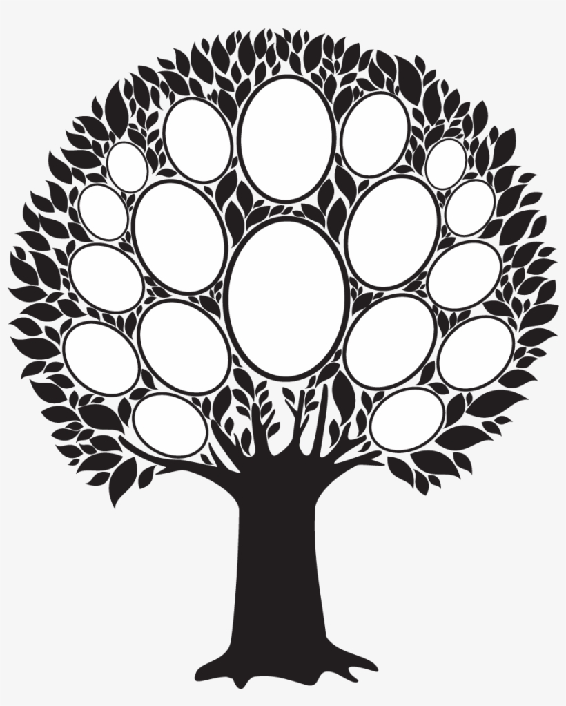 Genealogy Workshop - Family Tree Photo Frame Png, transparent png #595416