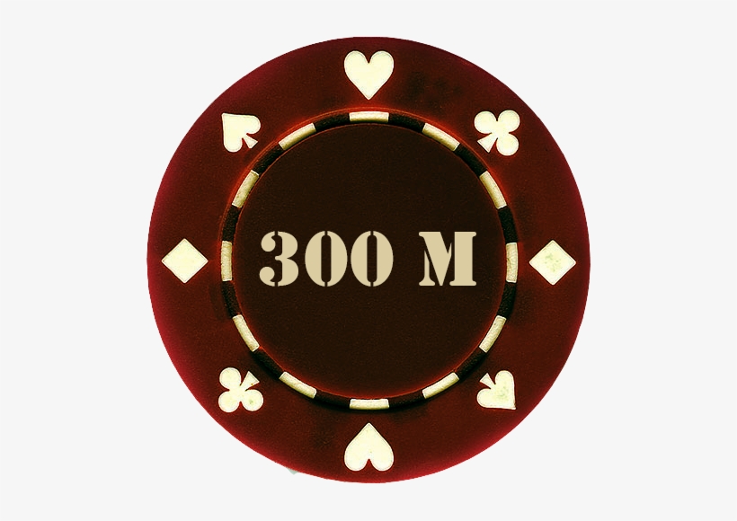 300 Million Poker Chips - Poker Chips Blue With Suits, transparent png #595419