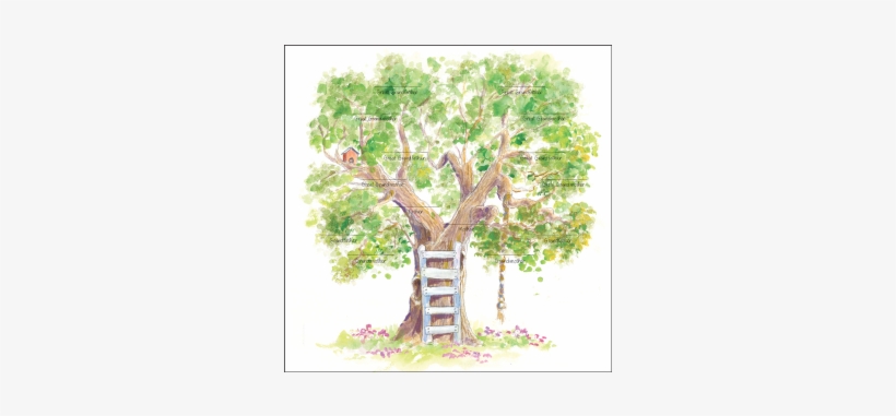 Family Tree Scrapbook Paper-qls53 - Scrapbook Background Family Tree, transparent png #595486