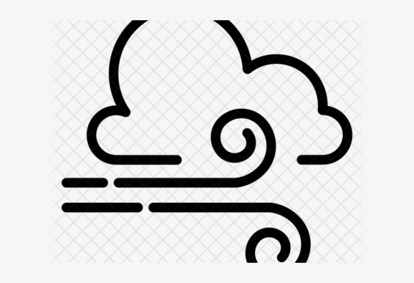 Cloudy And Windy Clipart, transparent png #596146