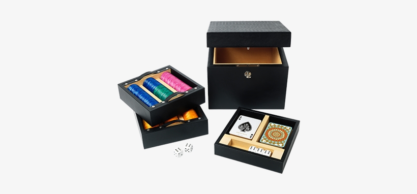Poker Set - Case, transparent png #596149