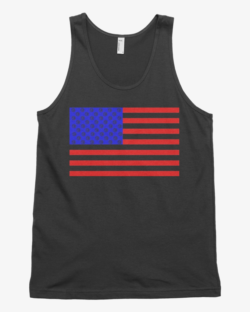 American Flag Logo Men's On Black Tanktop • The Italian - Stone Chamber Prisoner Goblet Order Prince Hallows, transparent png #596194