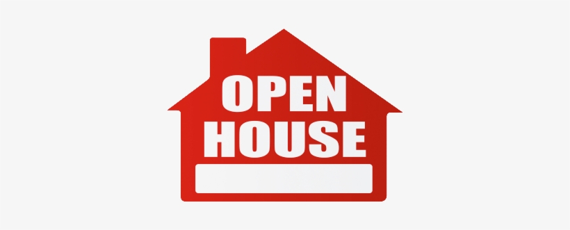 Open House Png - Open House Sign Clip Art, transparent png #596291