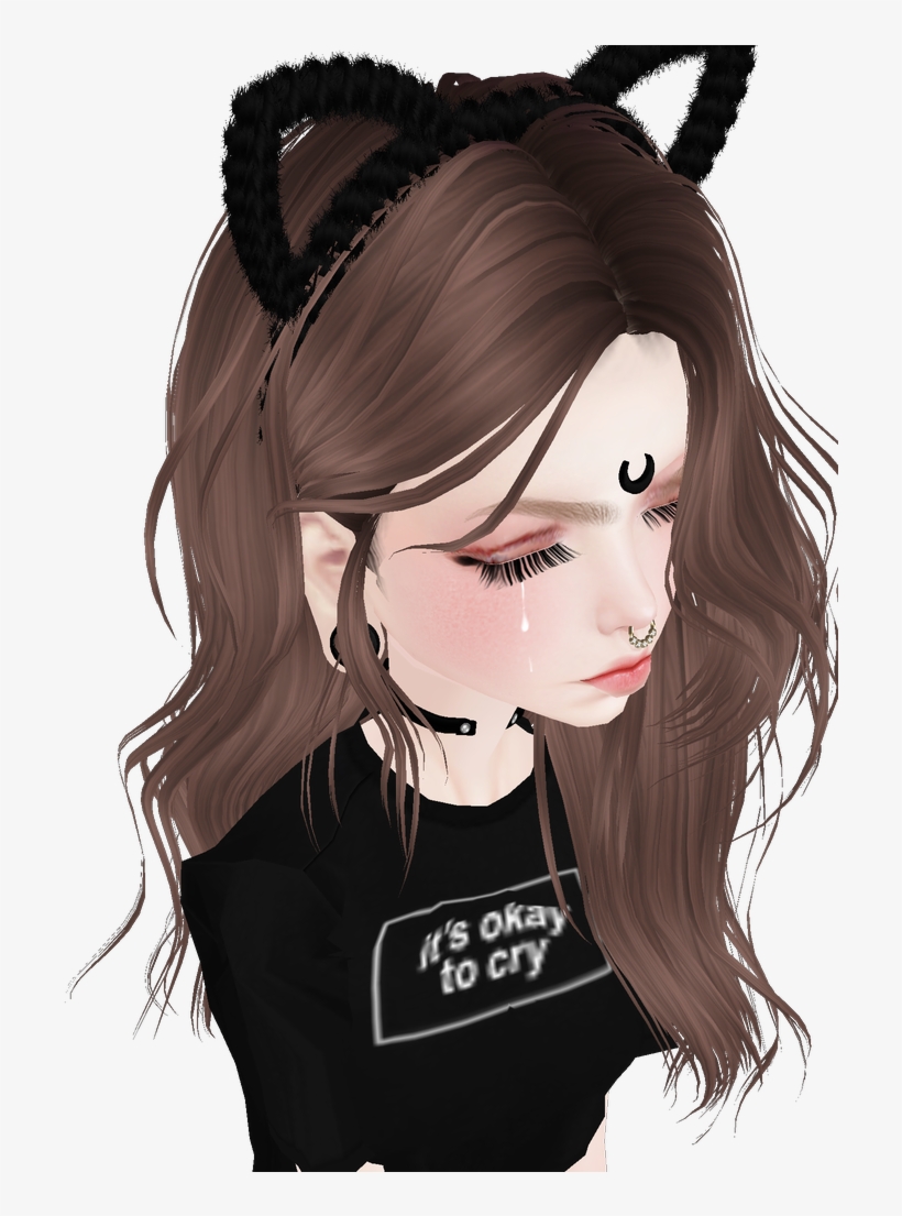 Emo Art, Imvu, Chicas Anime, Me Adora, Second Life, - Headpiece, transparent png #596372
