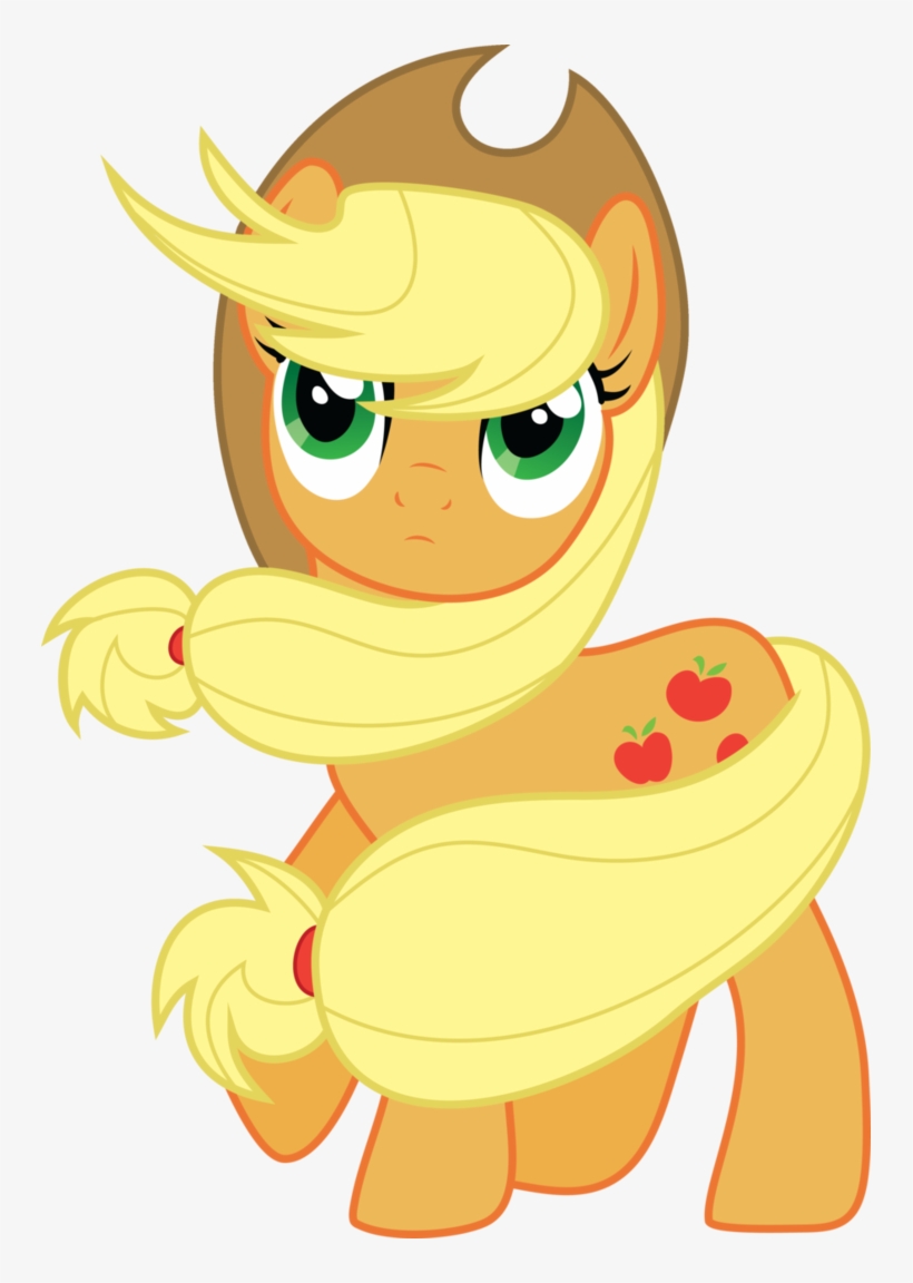 Windy Applejack By Squeemishness On Deviantart Png - Mlp Applejack Wind, transparent png #596396