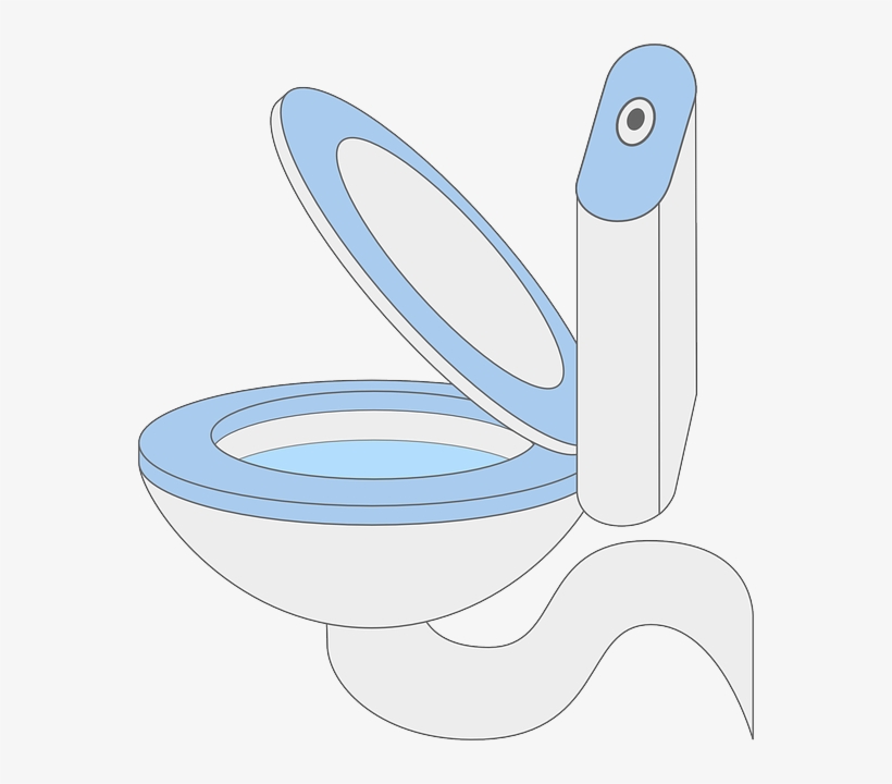 How To Unclog A Toilet With Baking Soda - Toilet, transparent png #596553