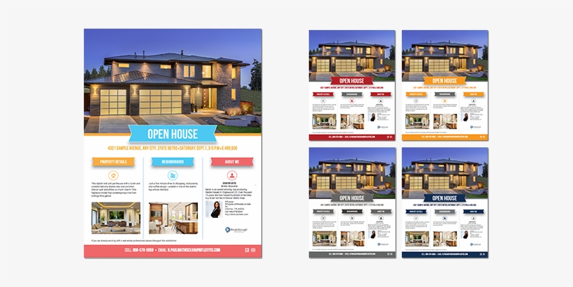 Real Estate House Brochure, transparent png #596699