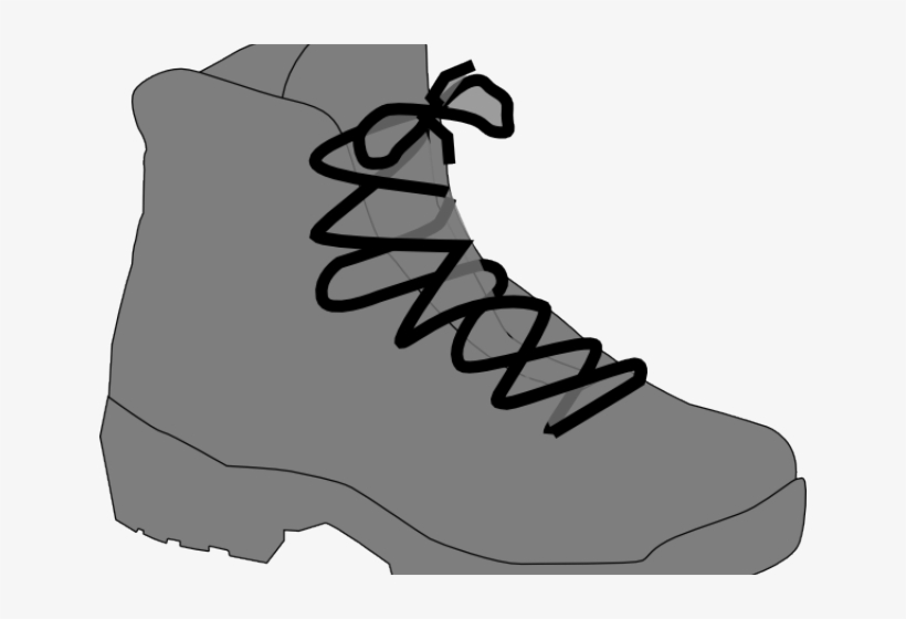 Cliparts Transparent X Carwad Net - Hiking Boots Clipart, transparent png #596946