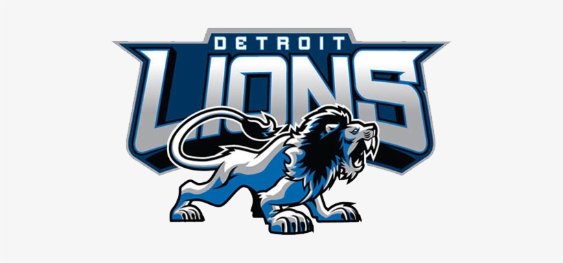 Share This Image - Transparent Detroit Lions Logo, transparent png #596982