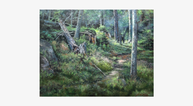 Hiker's Path - Art, transparent png #597029