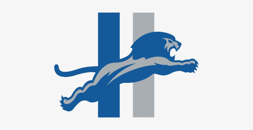 Share This Image - Detroit Lions Vintage Logo, transparent png #597228