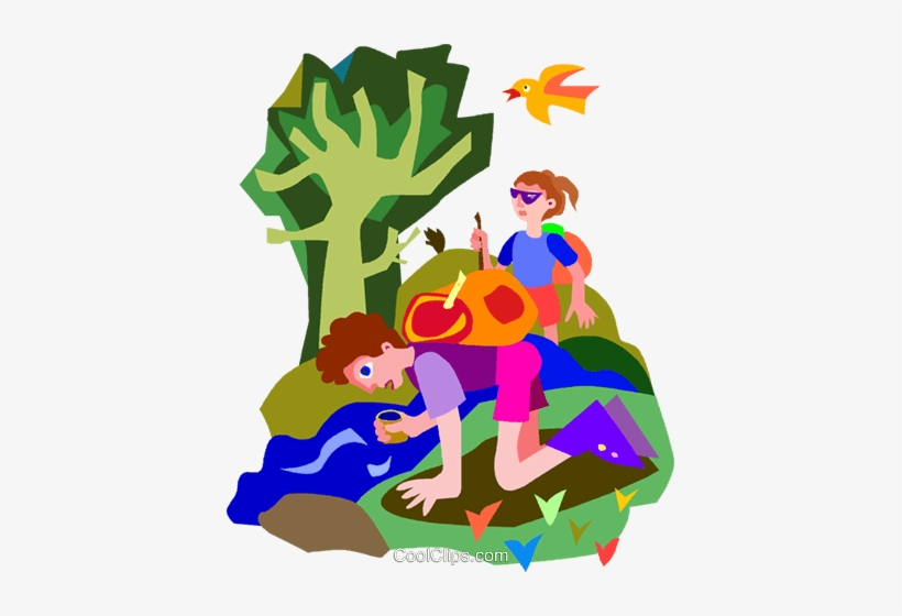 Hiking - Walk In Nature Clipart, transparent png #597251