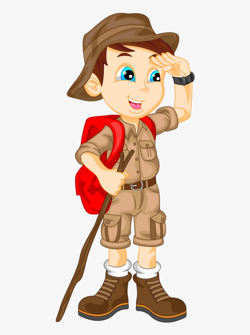 Camping Just Fishing Pinterest Clip Art And - Hiker Clipart, transparent png #597408