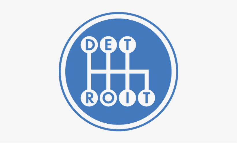 Made In Detroit Lions Blue Shifter 6" X 6" Decal - Made In Detroit, transparent png #597430