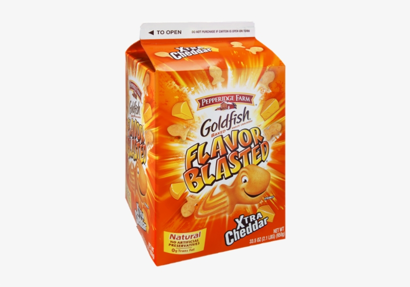 Goldfish Crackers Flavors - Pepperidge Farm Goldfish Baked Snack Crackers, Flavor, transparent png #597769