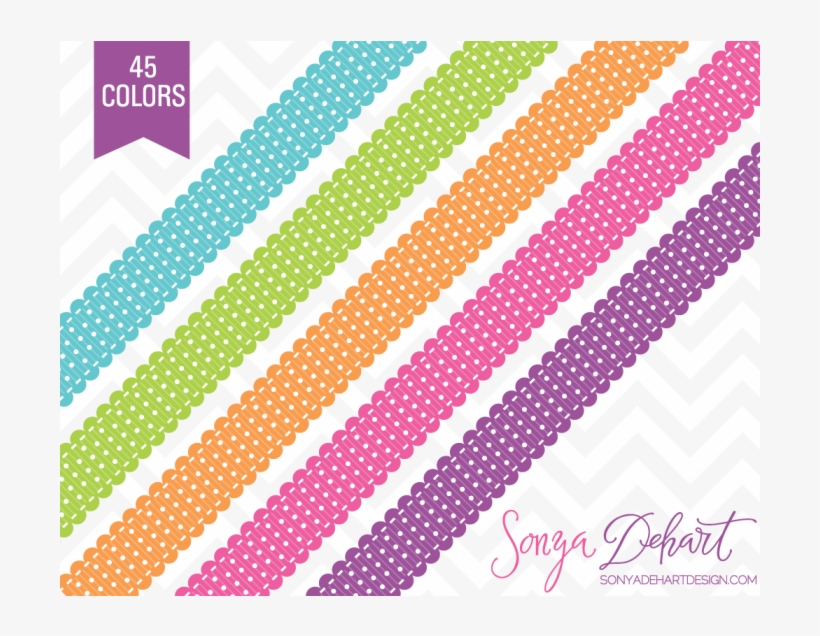 Dotted Ribbon Png, transparent png #597793