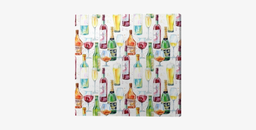 Painting Of A Alcohol Drink - Alcoholic Drink, transparent png #598170