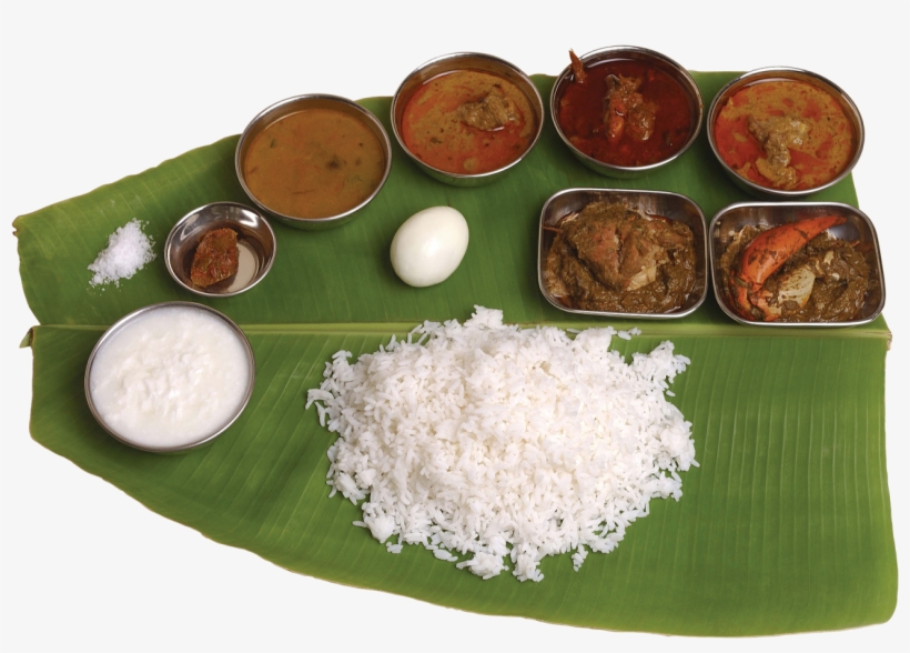South Indian Thali White Rice Png Stock Photos - South Indian Non Veg Meals, transparent png #598477