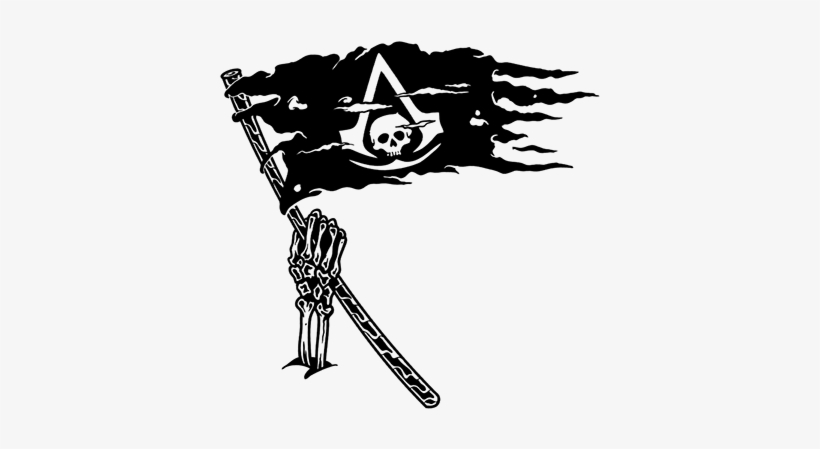 Assassins Creed Black Flag Tattoo, transparent png #598586