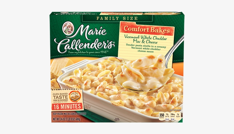 Vermont White Cheddar Mac And Cheese - Marie Callender's Vermont White Cheddar, transparent png #598709