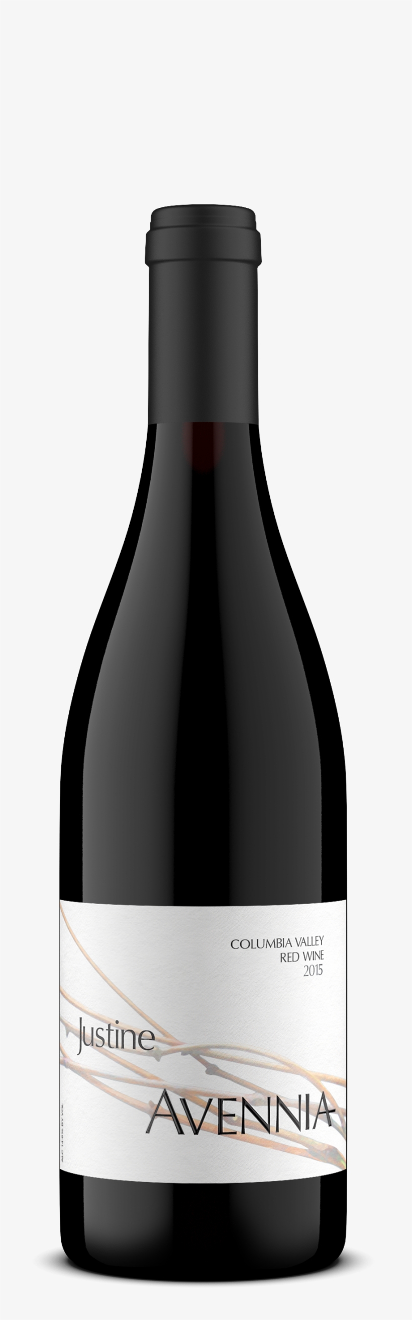 Avennia Bottle Justine - Glass Bottle, transparent png #598906