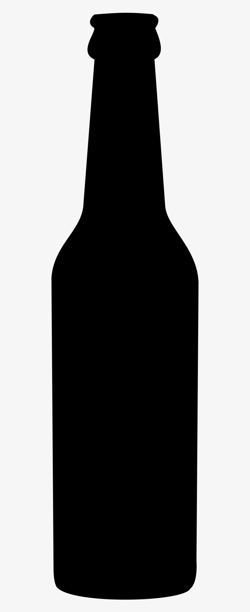 Beer Bottle Clip Art - Black Beer Bottle Png, transparent png #598998