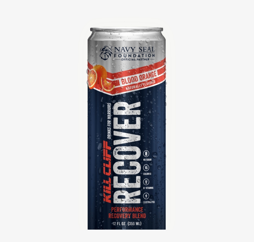 No Sugar - Calories - B-vitamins - Electrolytes - Kill Cliff Blood Orange, transparent png #599001