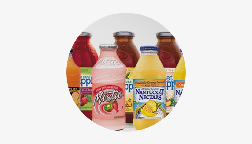 Natural Drinks - Nantucket Nectars Pineapple Orange Banana 16 Oz Glass, transparent png #599104