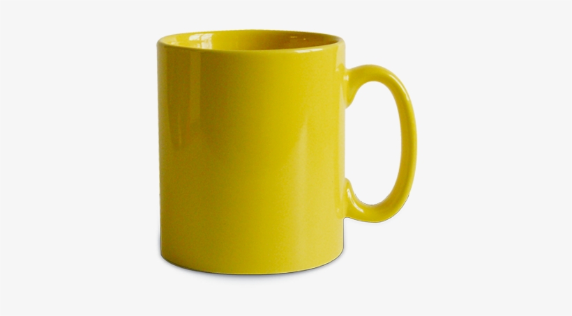 Neil Brothers Wholesale Supplier Of Coloured Mugs - Yellow Coffee Mug Png, transparent png #599200