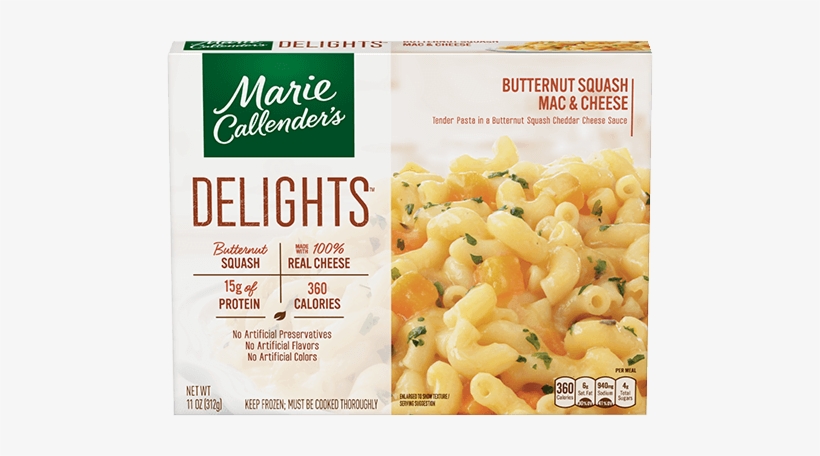 Butternut Squash Mac & Cheese - Marie Callender's Delights Butternut Squash, transparent png #599226
