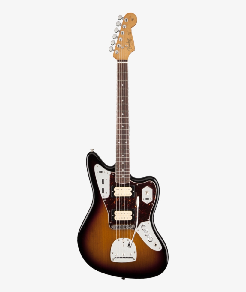 Fender Kurt Cobain Jaguar - Fender Kurt Cobain Jaguar 3-color Sunburst, transparent png #599246