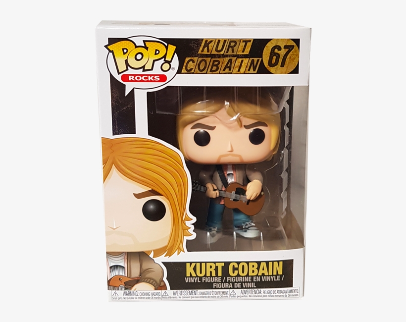 Kurt Cobain Mtv Unplugged Us Exclusive Pop Vinyl Figure - Funko Pop Movies The Crow 25th Anniversary Glow In, transparent png #599354
