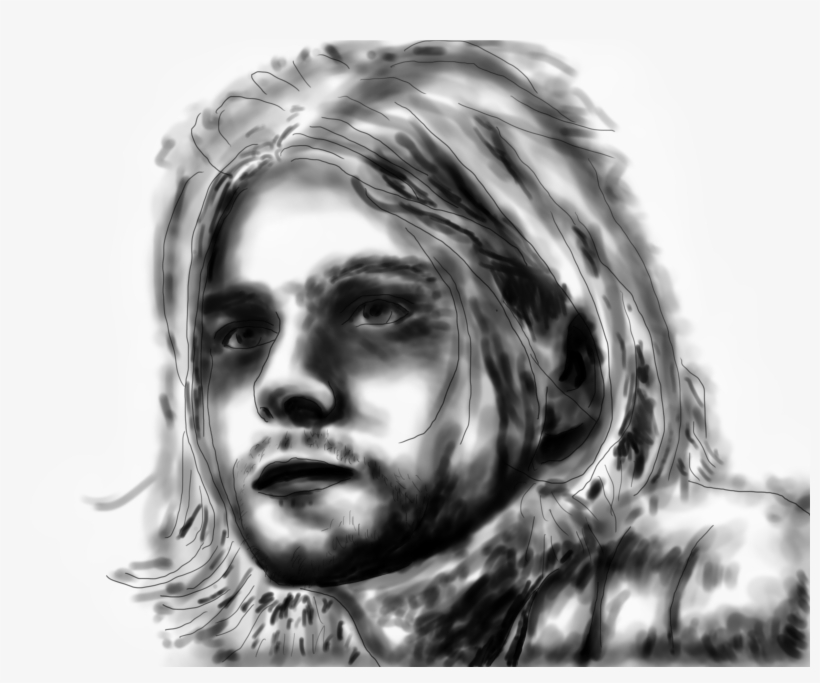 Kurt Cobain - Nirvana, transparent png #599480