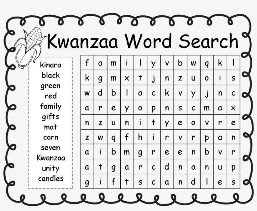 There Is One For Hanukkah , Kwanzaa, And One With A - Word Search, transparent png #599798