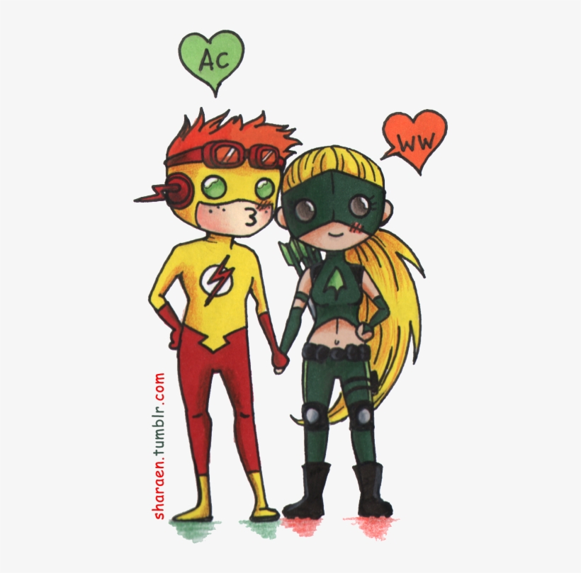 Free Icons Png - Chico Flash Y Artemisa Chibi, transparent png #5900278